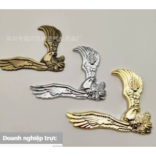 Tem 3D đại bàng kim loại