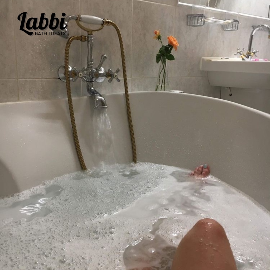 WHITE MORNING [Labbi] Bath bomb / Viên sủi bồn tắm / Bom tắm