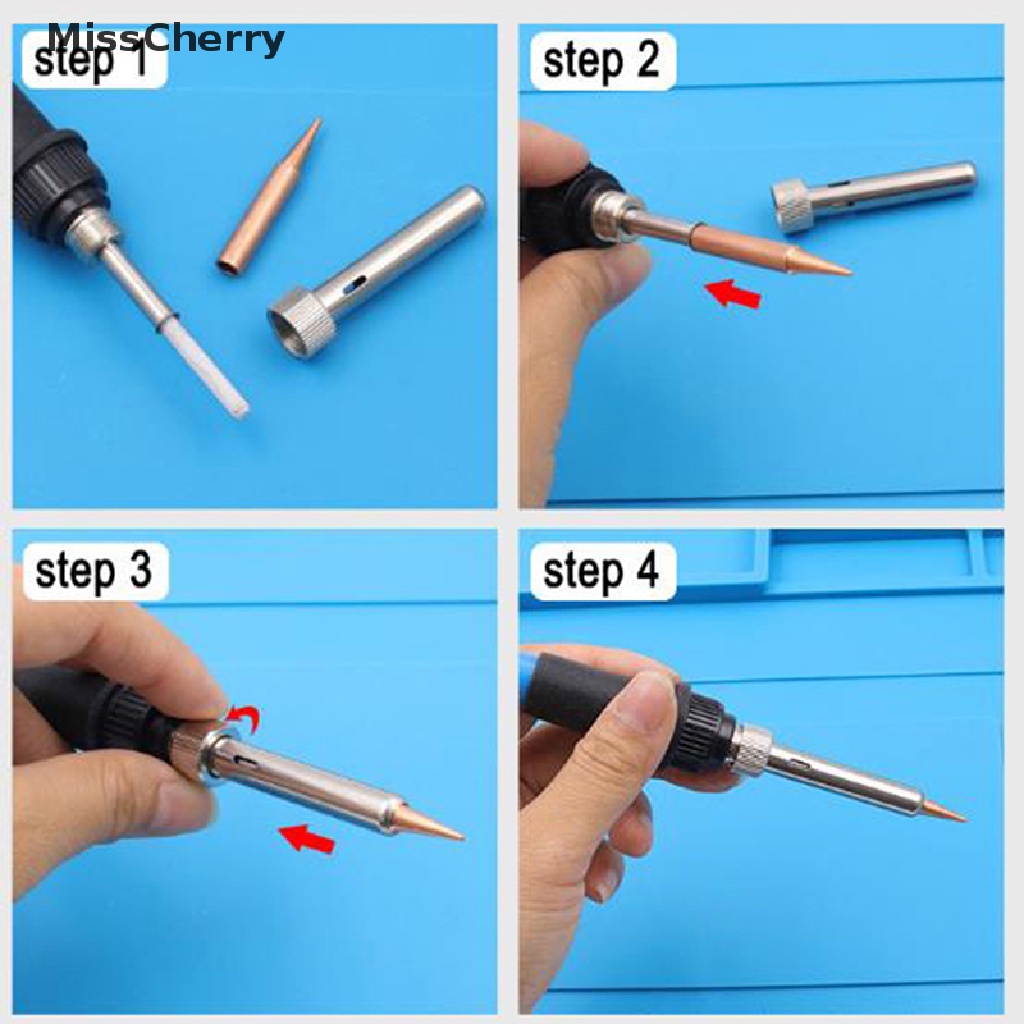 Bộ Đầu Hàn Bằng Đồng Nguyên Chất 5 / 6 Chuyên Dụng