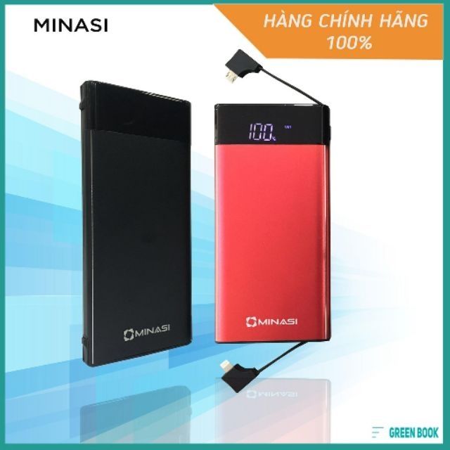 [BẢO HÀNH 1 NĂM] Pin sạc dự phòng cao cấp dung lượng 10 000mah hàng nội địa chính hãng 100%