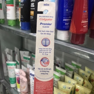 1 cây bàn chải colgate premier clean(màu ngẫu nhiên)