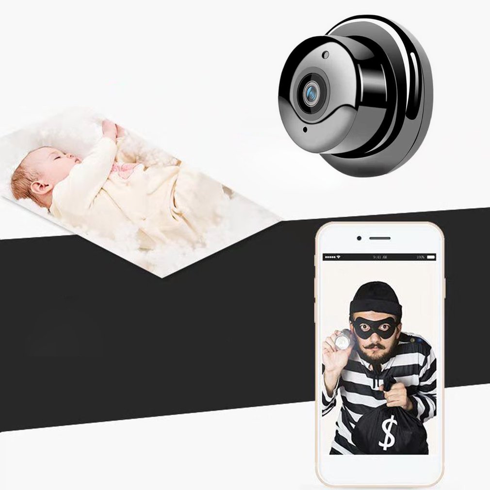 Camera An Ninh Không Dây Thông Minh Kết Nối Wifi 1080p Độ Phân Giải Cao