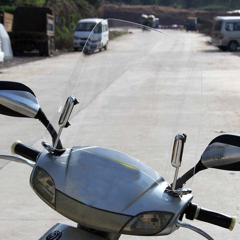Kính chắn gió gắn xe mô tô có thể điều chỉnh hướng gió tiện lợi