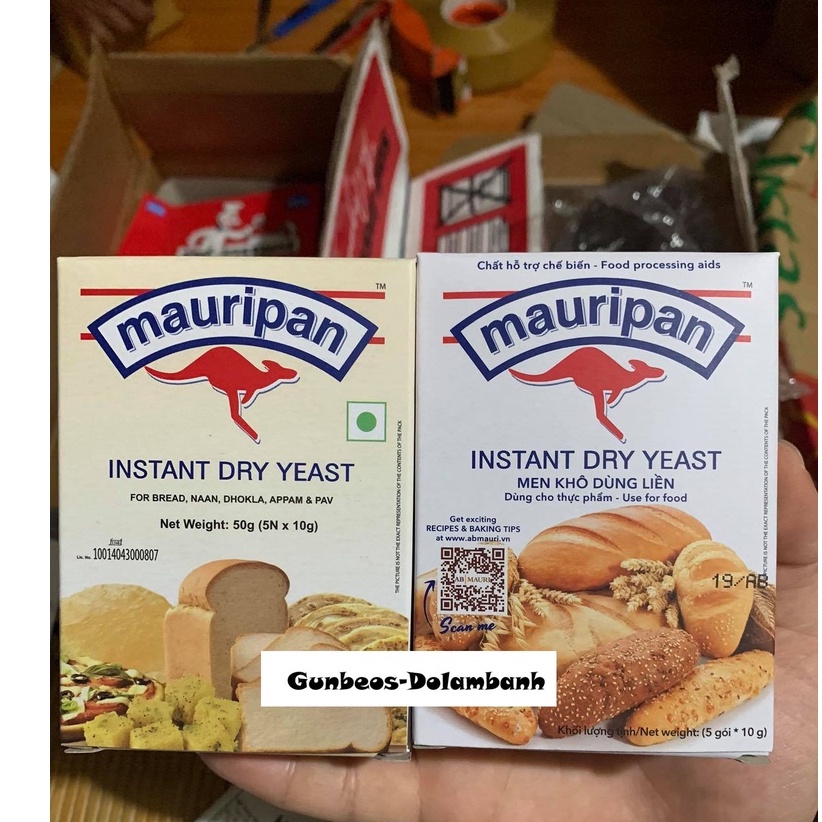 Men bánh mì Mauri 10g/gói