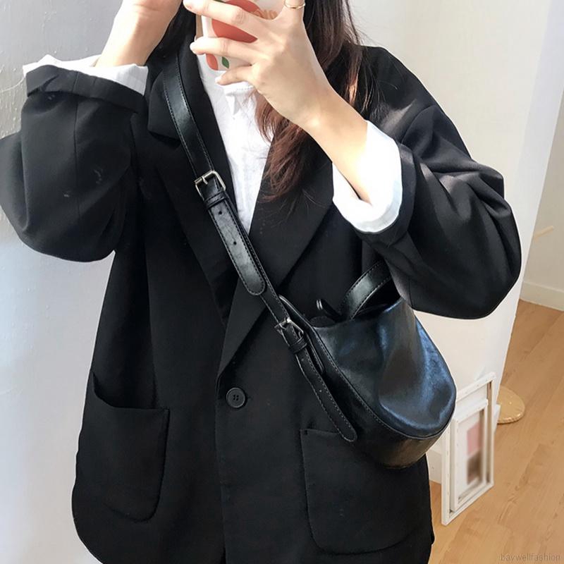 [Baywellfashion]Túi Đeo Chéo Da Pu Phong Cách Hàn Quốc Dành Cho Nữ | BigBuy360 - bigbuy360.vn