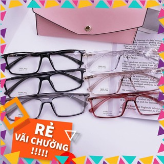 [Rẻ Vô Địch] Gọng Kính Cận Nhựa Dẻo Dáng Vuông - Gọng Kính Thời Trang Hàn Quốc MS 123 [Free Ship]