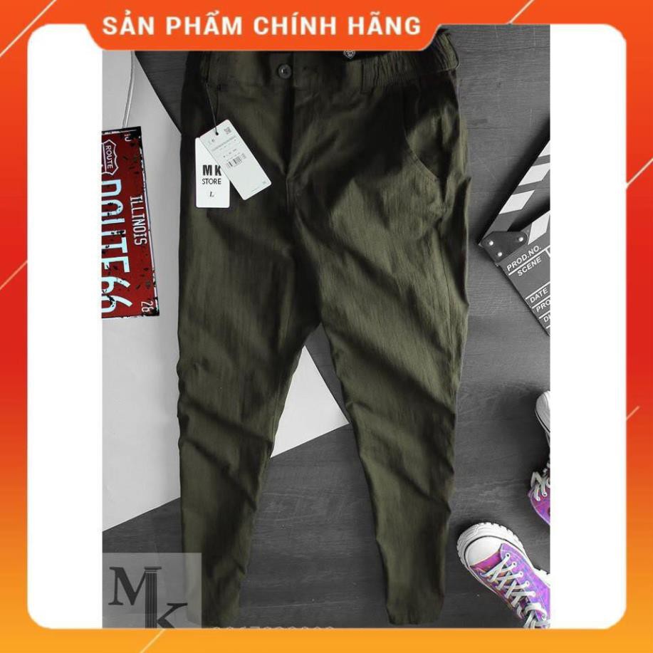 [MUA 2 GIẢM 20K] Quần Đũi Dài Nam Ống Suông, Cạp Chun ,Khuy Cài LỊCH LÃM - SANG TRỌNG - PHONG ĐỘ | BigBuy360 - bigbuy360.vn