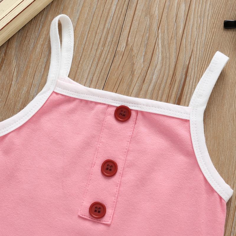 Jumpsuit Một Mảnh Màu Trơn Cho Bé