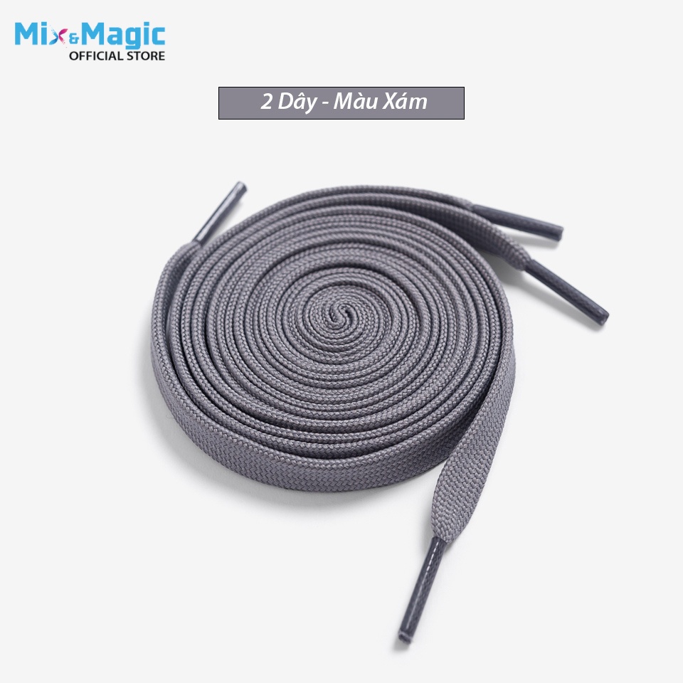 [TOROPOW] Dây Giày Thể Thao Sneaker Dẹp Nam Nữ Cổ Thấp và Cổ Cao MINSU M0501 Chất Lượng Cao 120 &amp; 160cm Shoelace Jordan