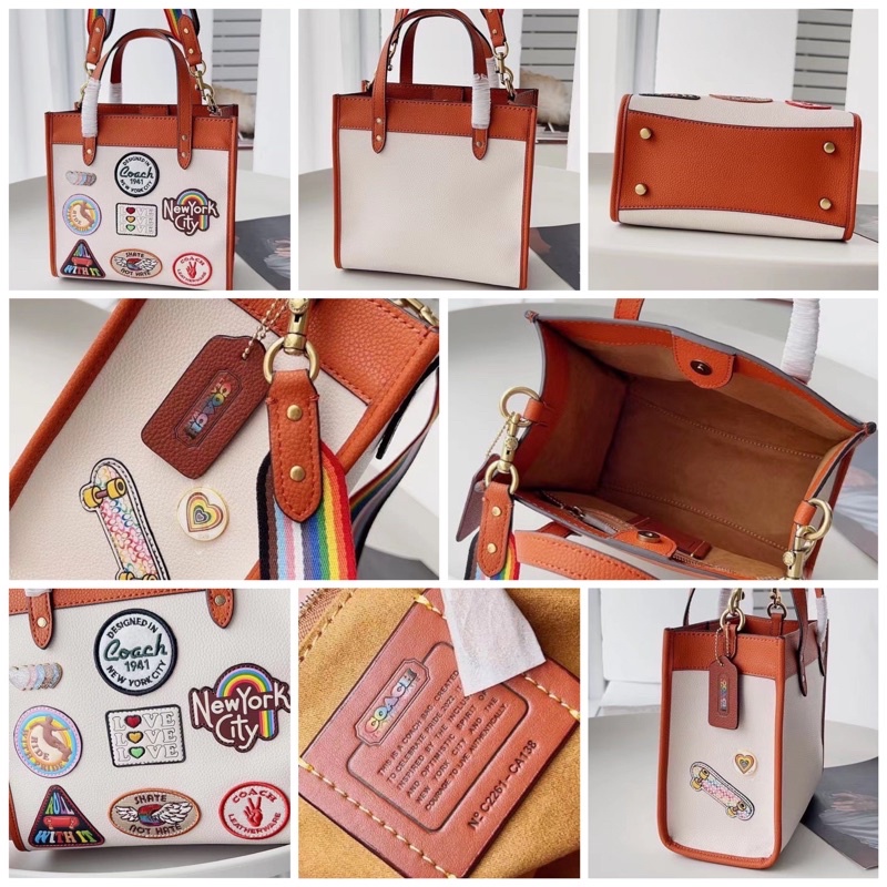 Túi C0ach Field Tote 22 da thật