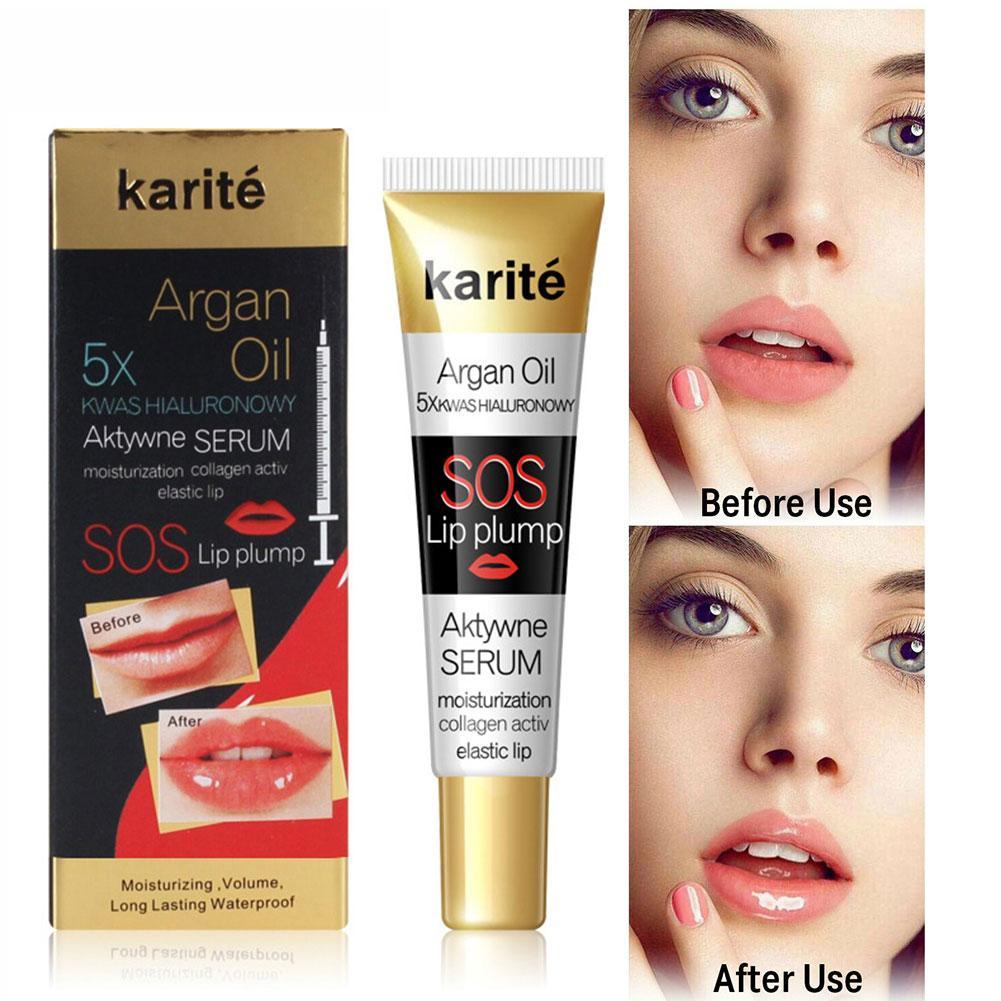 [Hàng mới về] Son bóng Kiss Beauty dưỡng ẩm xóa nếp nhăn môi tiện lợi