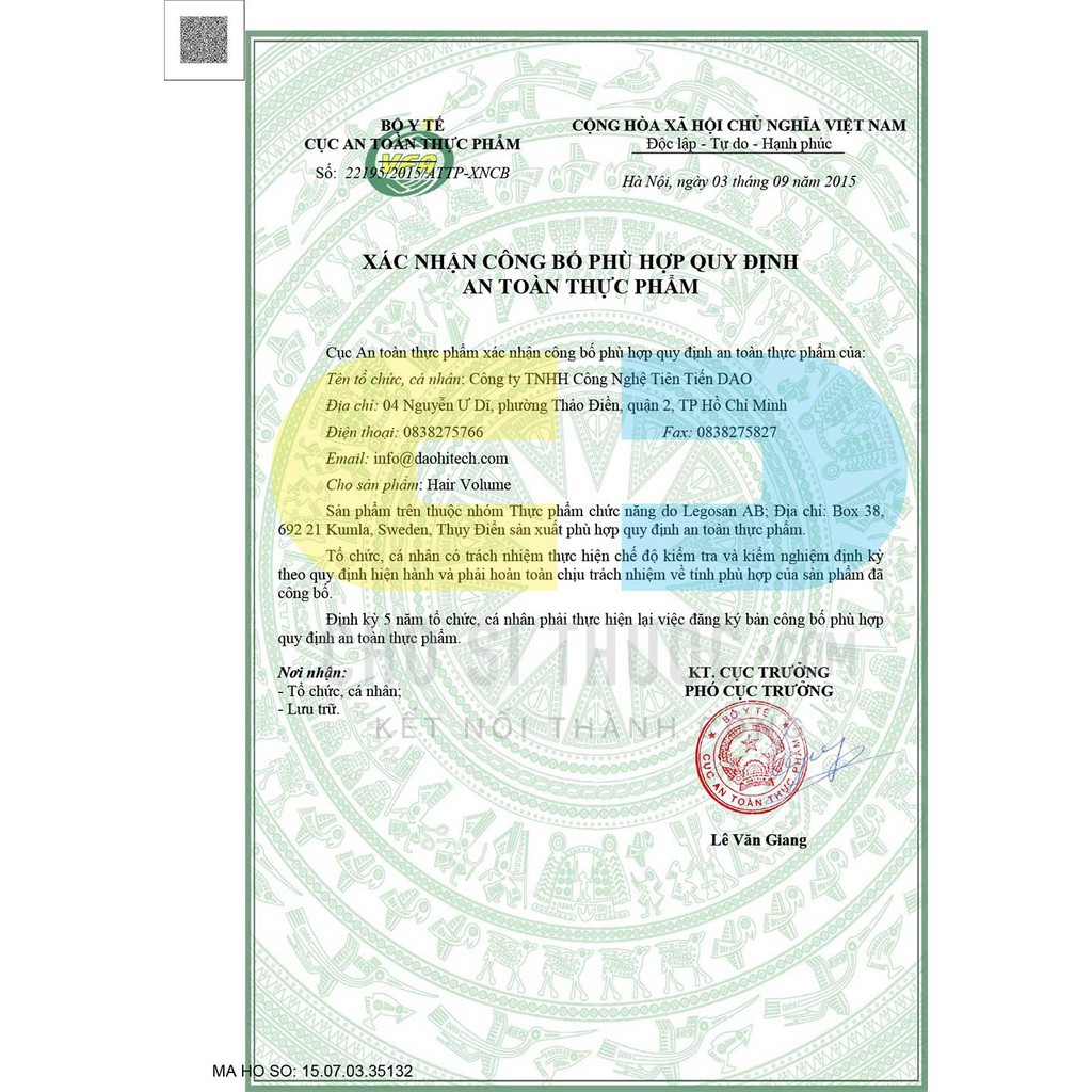 Hair Volume New Nordic chăm sóc tóc chắc khỏe, mọc tóc nhanh, ngăn ngừa rụng tóc, Hộp 30 viên | Thế Giới Skin Care