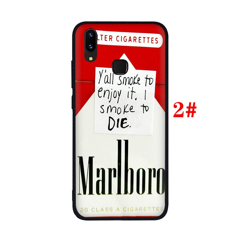 Ốp điện thoại TPU dẻo in hình logo Marlboro SXA39 cho Huawei Y5P Y6P Y7A Y8P Y9A