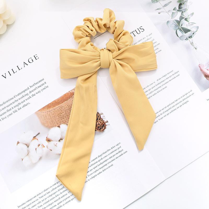 ( Pastel ) Dây buộc tóc DỊU DÀNG nơ vải nhiều màu quà tặng xinh xắn dễ thương thanh lịch nữ tính