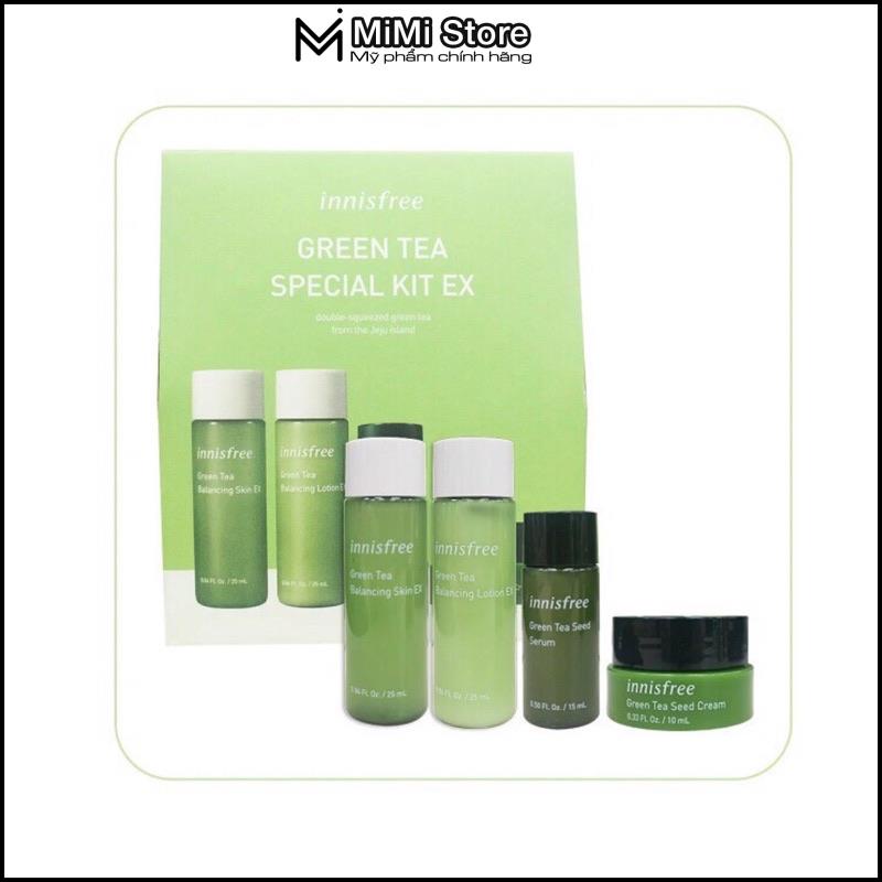 Set Kit Trà Xanh Dưỡng Ẩm Innisfree Green Tea Special Kit Ex