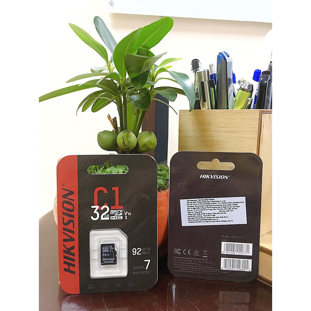 Thẻ Nhớ Micro SD HIK VISION 32GB 92Mb/s CHÍNH HÃNG - BH 3 Năm Giá Rẻ