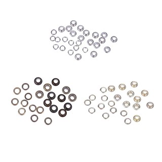 Bộ 100 khoen tròn 4mm 5mm 6mm 8mm chuyên dụng cho thợ may 
