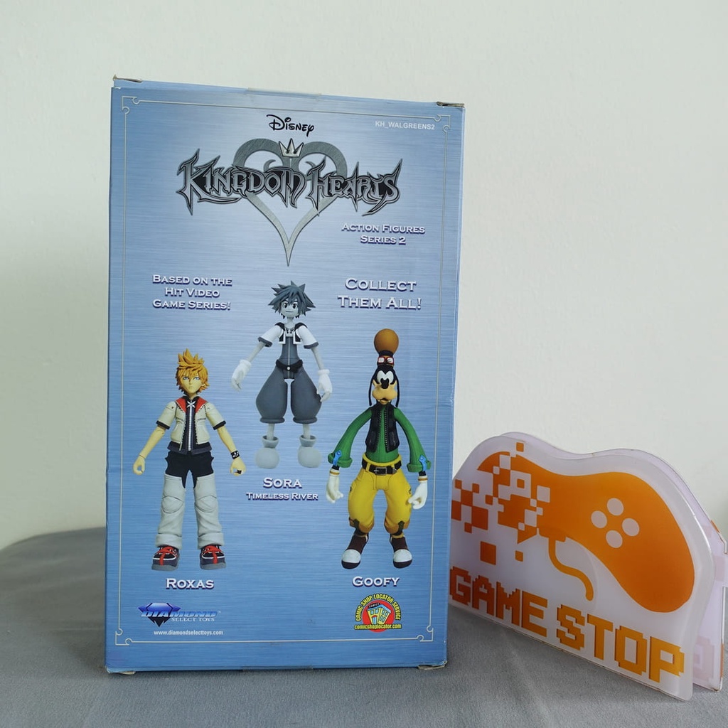Mô hình Kingdom Hearts Diamond Select Sora Timeless River 6inch Action Figure KHDS04