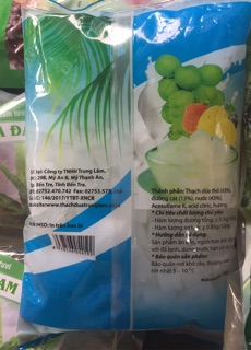thạch dừa trung lâm 1kg