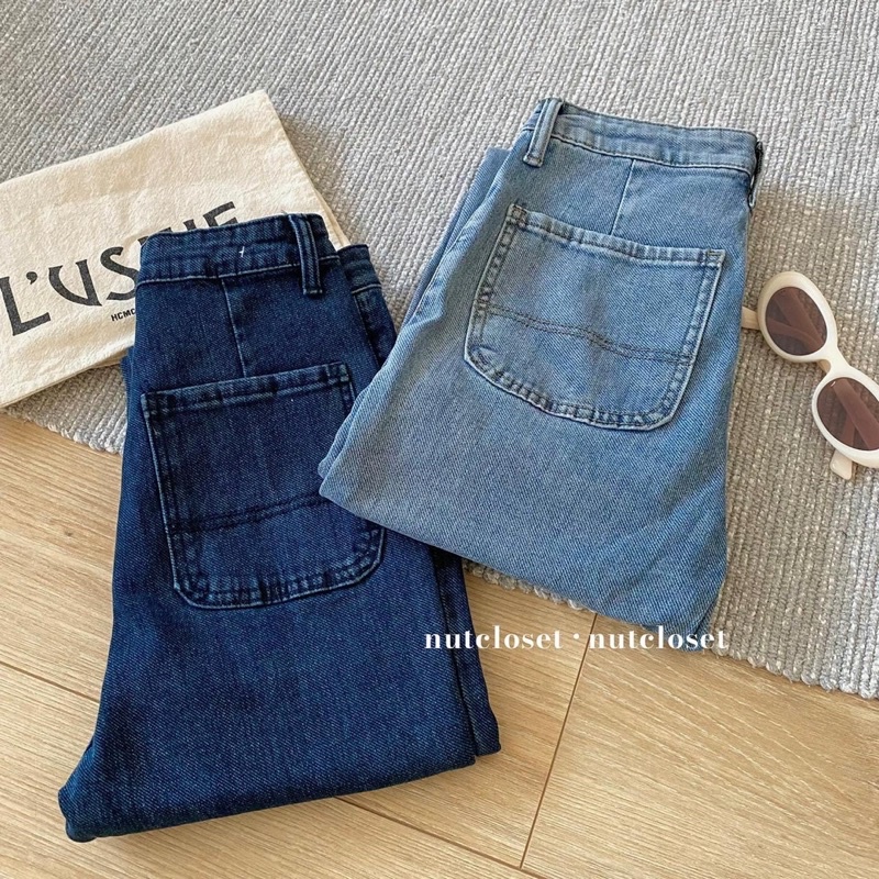 Quần jeans ống đứng (F3796) _ Q0135 | BigBuy360 - bigbuy360.vn
