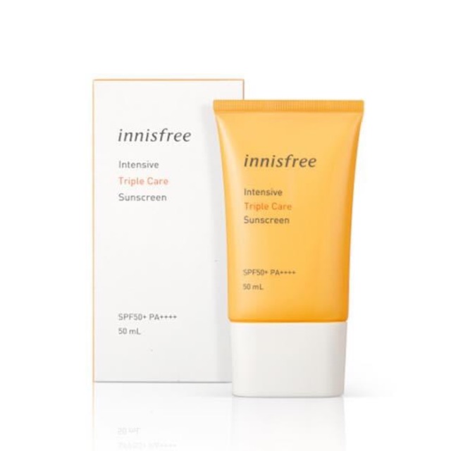 Kem Chống Nắng Innisfree Intensive Triple Care Sunscreen Spf 50 Pa++++ 50ml