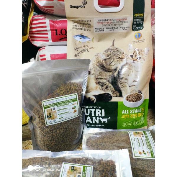 Thức ăn cho mèo NutriPlan cho mọi lứa tuổi, nhập khẩu Hàn Quốc