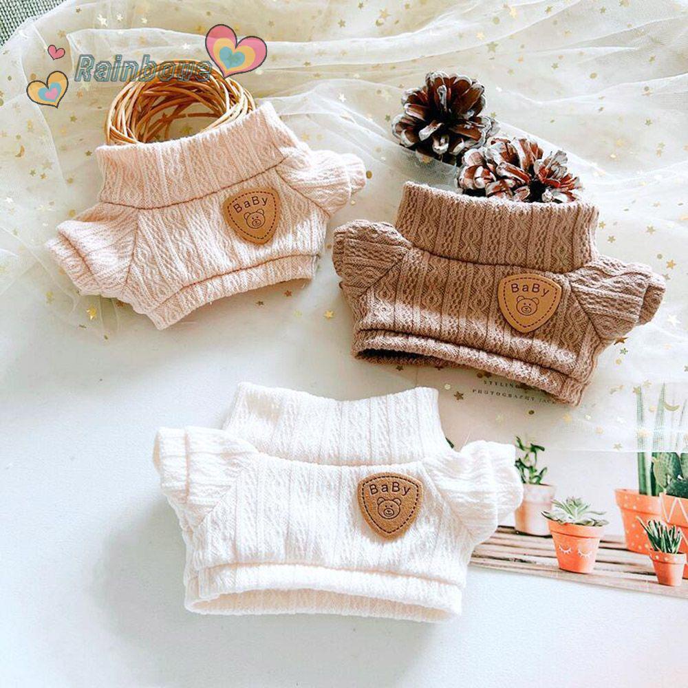 Áo Sweater Cổ Lọ Màu Cầu Vồng Dành Cho Búp Bê