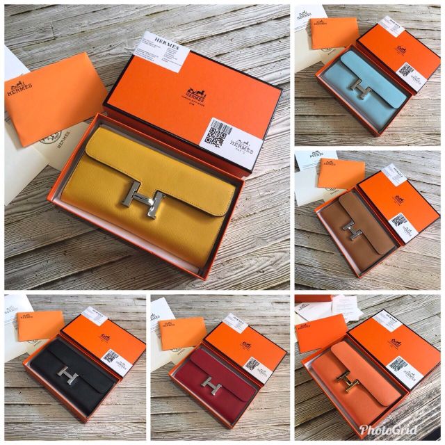 Ví cầm tay khóa chữ HM super full box