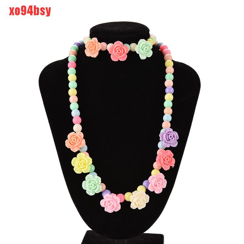 Dây Chuyền Hợp Kim Hình Hoa Hồng Xinh Xắn (Xo94Bsy)
