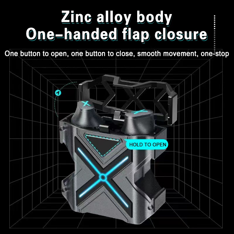 Tai nghe gaming hợp kim kẽm X nút bịt tai chống ồn thể thao chum không dây chụp tai wireless bluetooth headphones K89