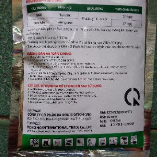 Thuốc trừ bệnh cây trồng