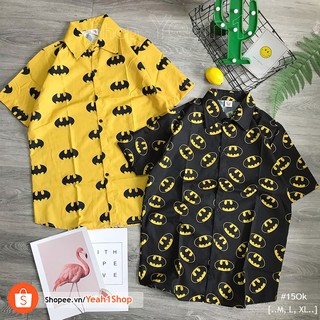 [Yeah1Shop]- Áo sơ mi hoạt hình Batman (M,L,XL) (SMHH)