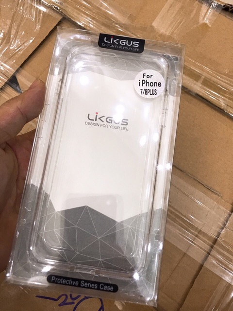 🇭🇰Ốp lưng chống ố vàng chống shock trong suốt viền dẻo Likgus Iphone Pro/Promax/XSMax/XS/X/XR/8 Plus/8/7Plus/7/6/6Plus