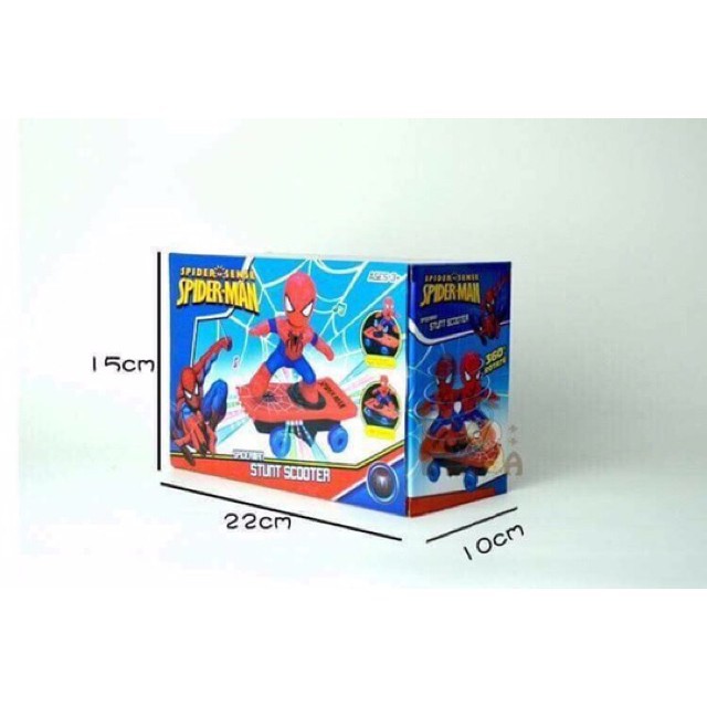 [Hot]-Đồ chơi người nhện trượt ván cho bé