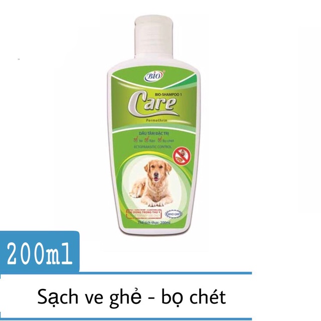 Sữa tắm BIO CARE trị ve rận