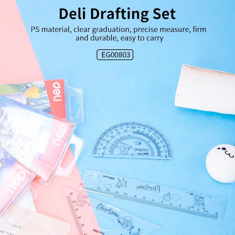 Bộ 4 Thước Đo 15cm Chuyên Dụng Chất Lượng