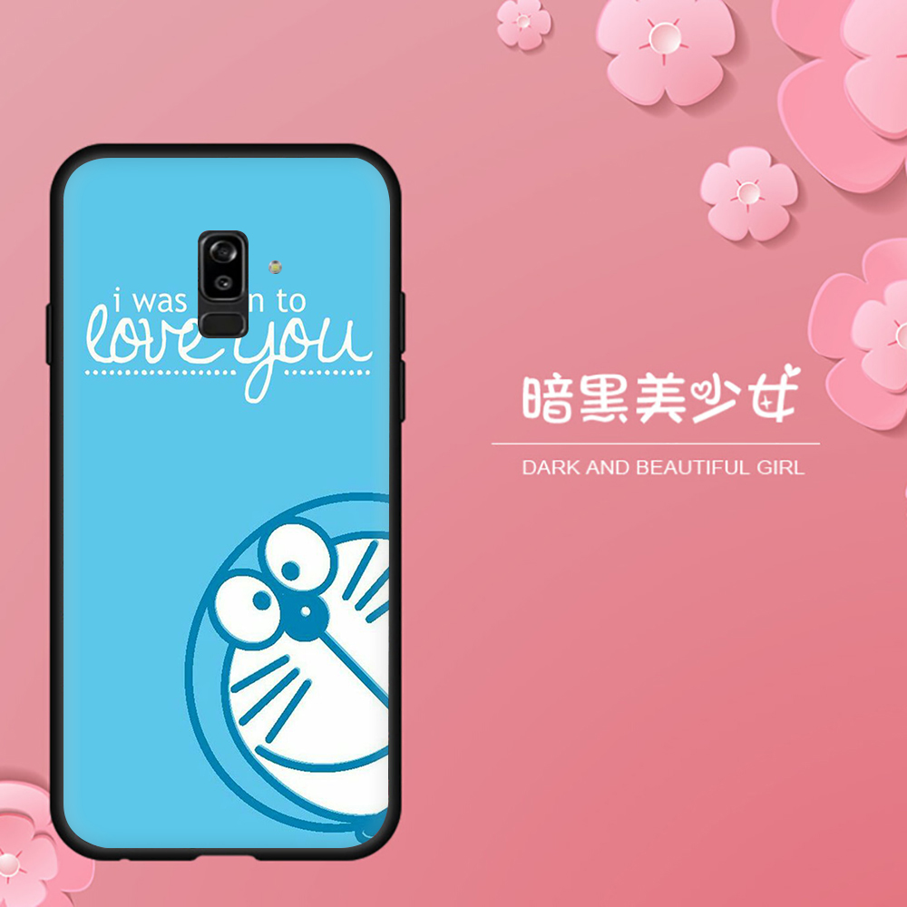 Ốp Lưng Tpu Mềm Chống Rơi In Hình Doraemon Cho Samsung J7 Prime J7 Core J7 Pro J730 J7 J8 2018