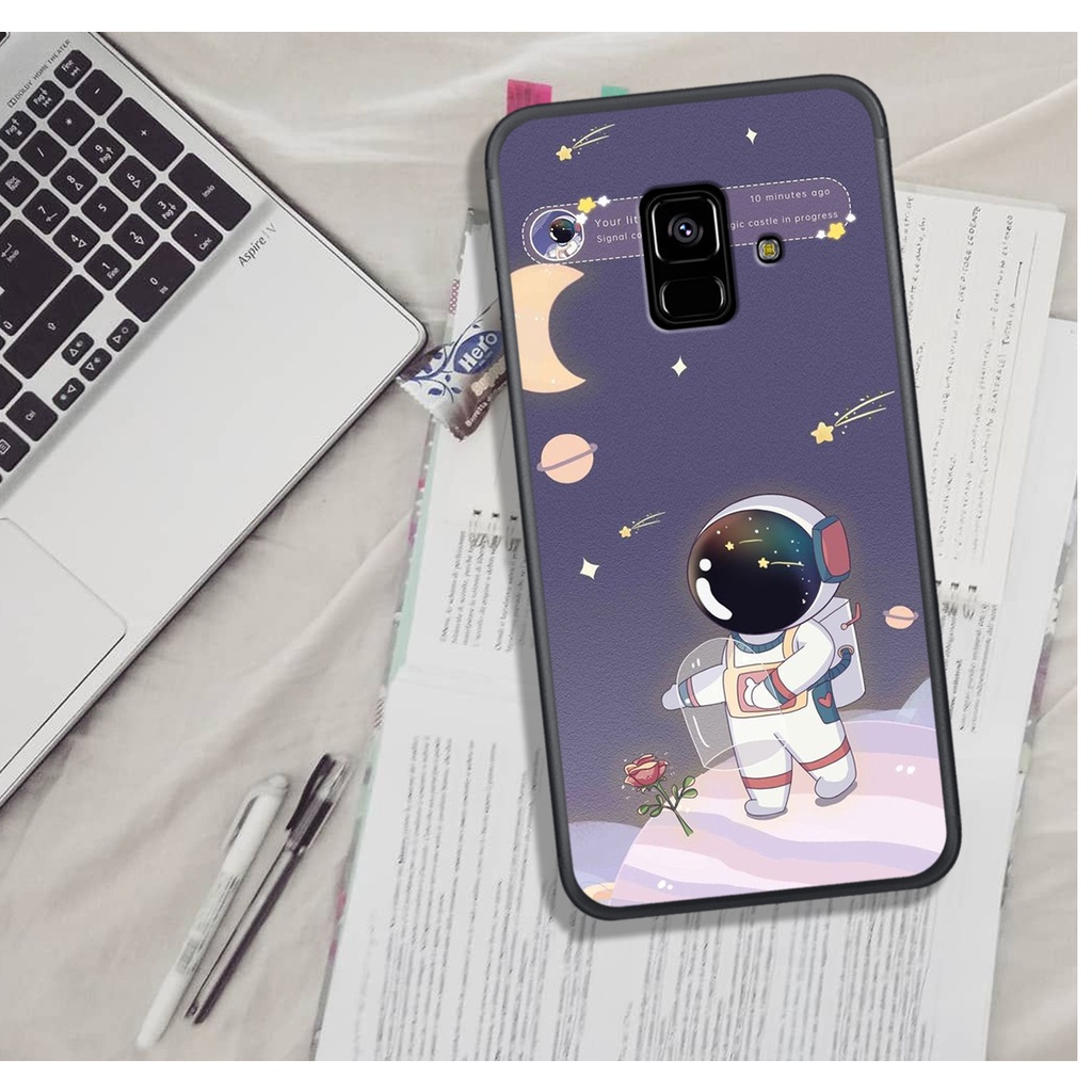 [ HOT BỎNG TAY] ỐP LƯNG SAM.SUNG A6 2018/A5 2018/A8 2018/J6 2018/A6 PLUS , IN HINH CHIBI PHI HÀNH GIA SIÊU CUTE.