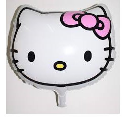 Bóng Tráng Nhôm Hình Mèo Hello Kitty Đáng Yêu