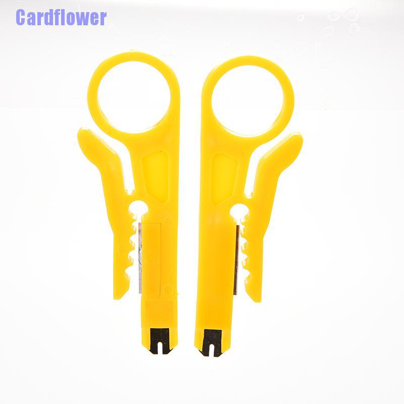 Cardflower  Network Connection Wire Punch Down Cutter Stripper For RJ45 Cat5 Cable Tool