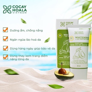 KEM CHỐNG NẮNG THIÊN NHIÊN BƠ NGHỆ CỎ CÂY HOA LÁ -TẶNG SỬA RỬA MẶT DU LỊCH