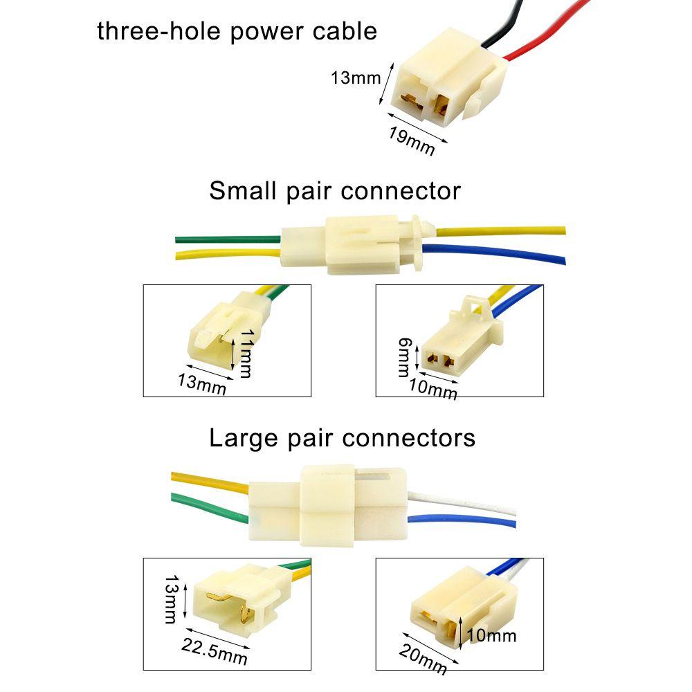 3 Dây Cáp Sạc Điều Khiển Xe Hơi Đồ Chơi Có Kẹp