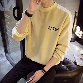 Áo sweater tay phối siêu cute