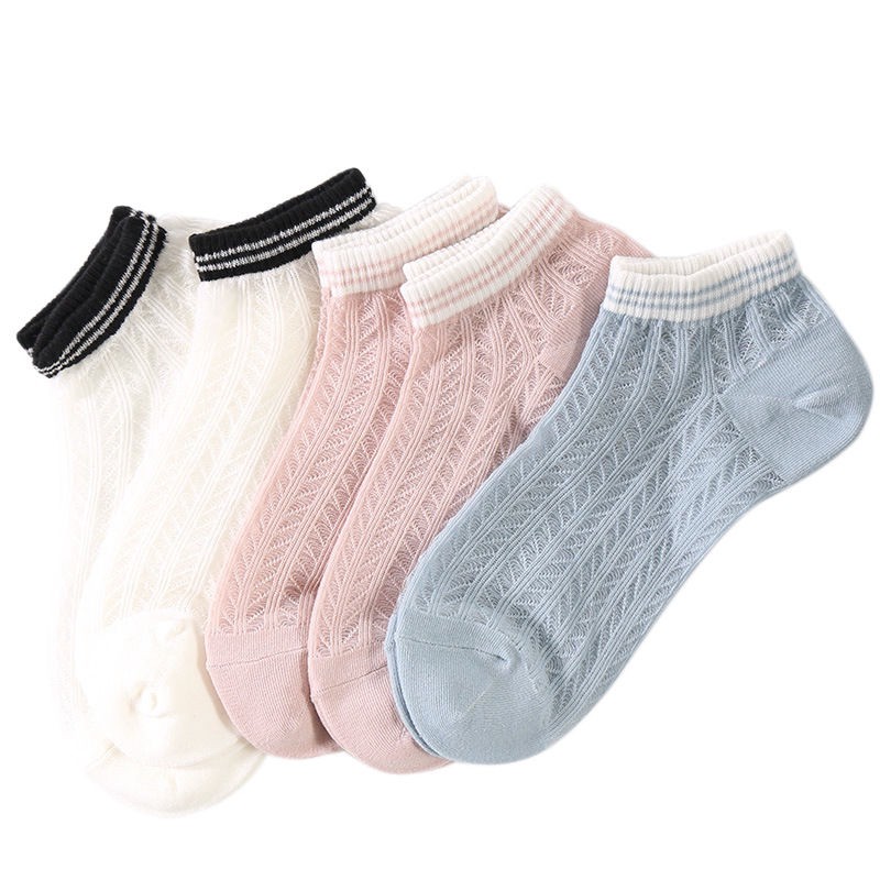 Vớ cổ ngắn siêu mỏng thời trang thịnh hành cho nữ