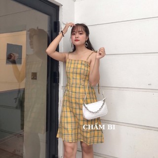 váy kẻ caro