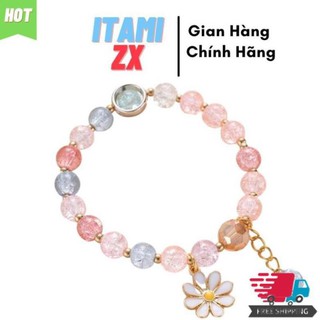 Vòng tay nữ đẹp dễ thương hình hoa cúc cute Step