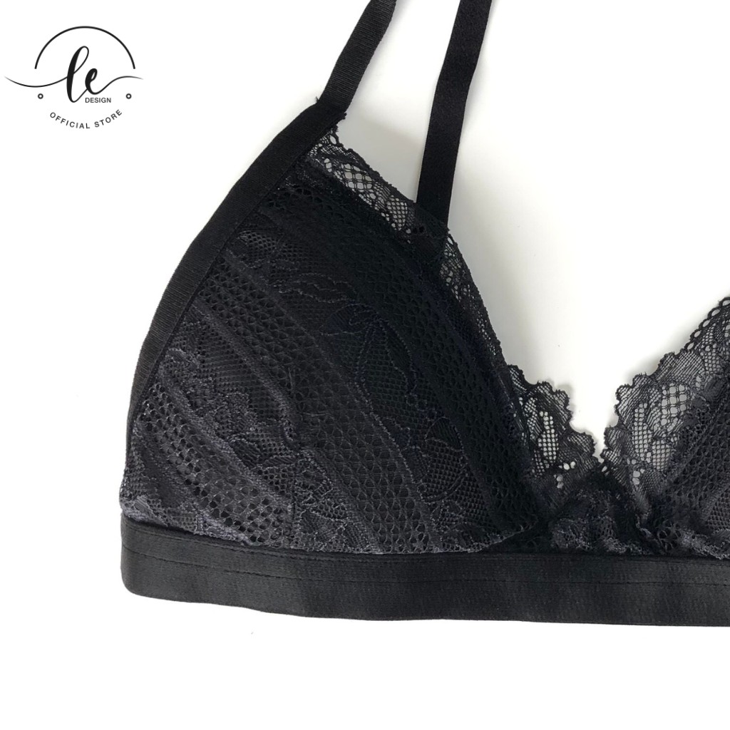 Áo Lót Không Gọng Nữ LE.DESIGN Thiết Kế 2 Dây Bản To Không Gọng Chống Chảy Xệ Chất Liệu Ren Cao Cấp | BigBuy360 - bigbuy360.vn
