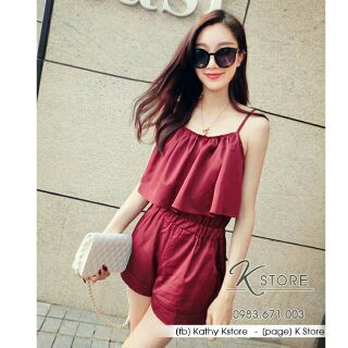 JUMPSUIT SHORT 2 DÂY