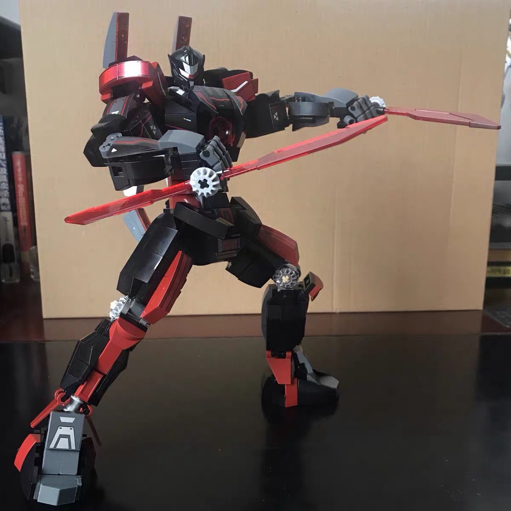 Đồ Chơi Lắp Ráp LEGO Mô Hình Robot Jaeger Dark Wanderer Trong Pacific Rim Mecha B1120