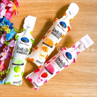 Combo 3 cây thạch kem sữa vị trai cây Thái Lan mỗi cây 100g